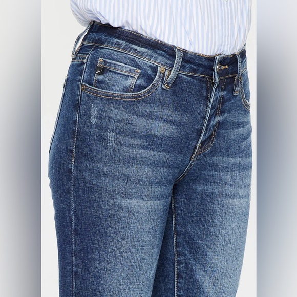 Kancan Mid Rise Ankle Skinny Jeans Size 26 NWT - Picture 5 of 12